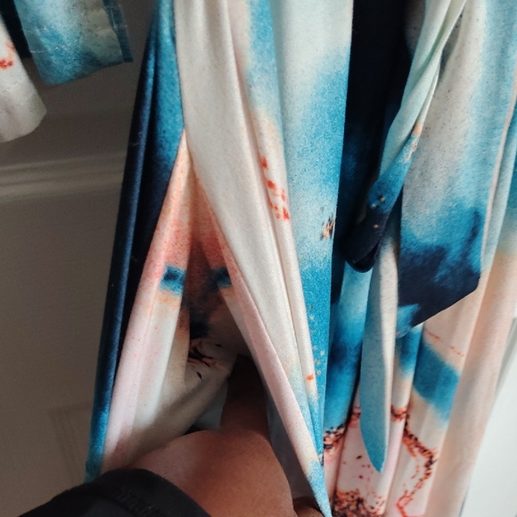 🔥Multicolor Long Sleeve Maxi Dress - Picture 3 of 7